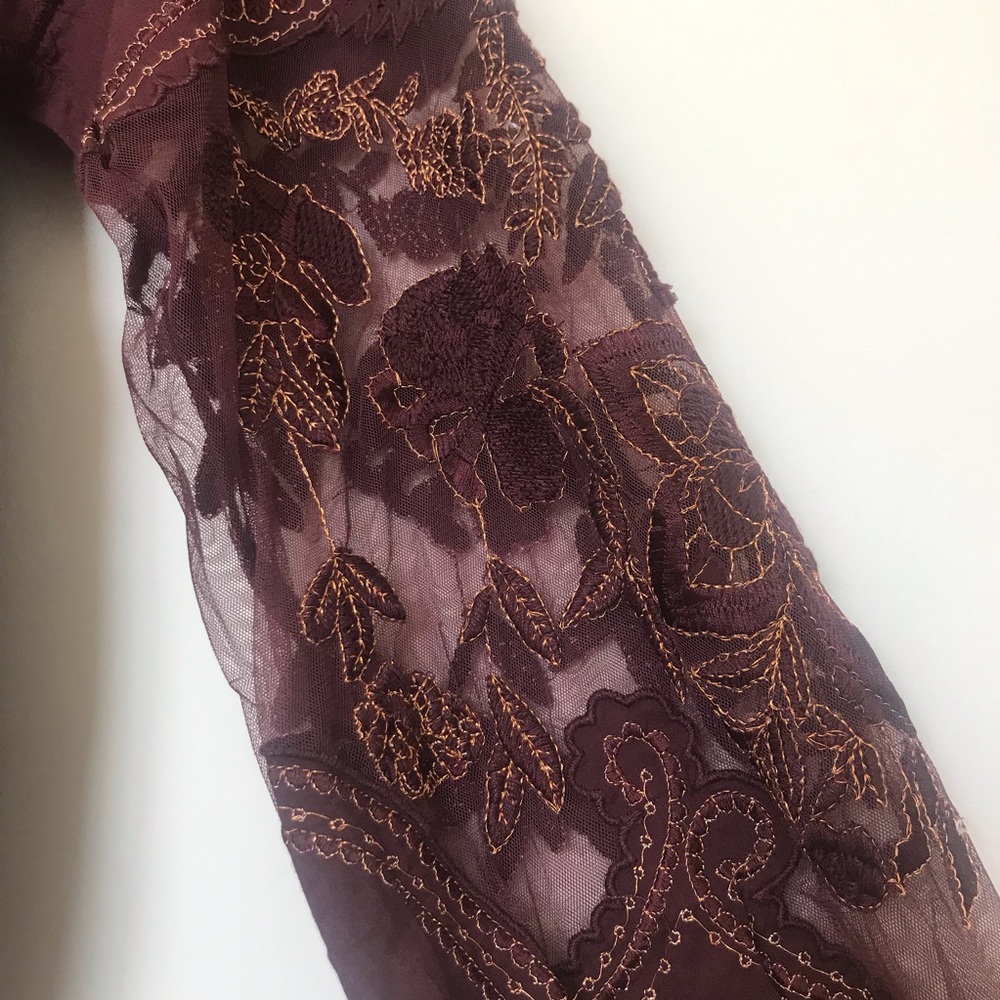 SOLD Free People Penny Tee Wine NWT - Picture 7 of 8